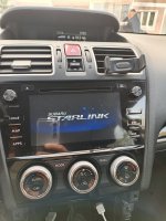 магнитола 2х din starlink Subaru оригинал.