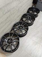 диски литыеR18 5X114,3J7ET48 A-TechS (Scheider) 9,3 кг очень прочные и легкие в своем классее